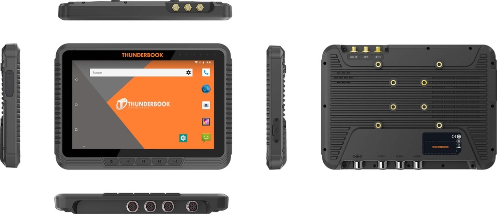 Terminal Embarcado 8" Android (VMC) - ODEON A800 4 sides