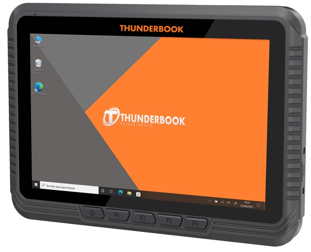 Terminal Embarcado 10" Windows (VMC) - ODEON W110 front diag