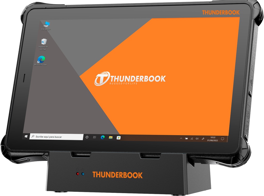 Docking de escritorio y Cargador Batería - Khronos W800 / W100 front diag der