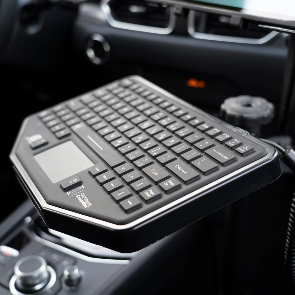 Teclado con trackpad USB robusto IP67 - Inglés-4