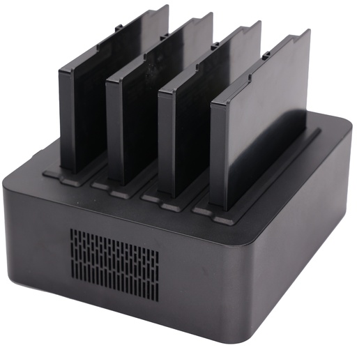Cargador de Baterías 4 slots - COLOSSUS W803 / W103 / SPARTAN W800 / W100