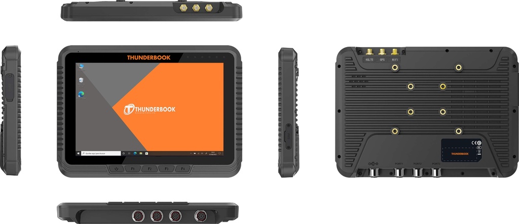 Terminal Embarcado 8" Windows (VMC) - ODEON W810 4 sides